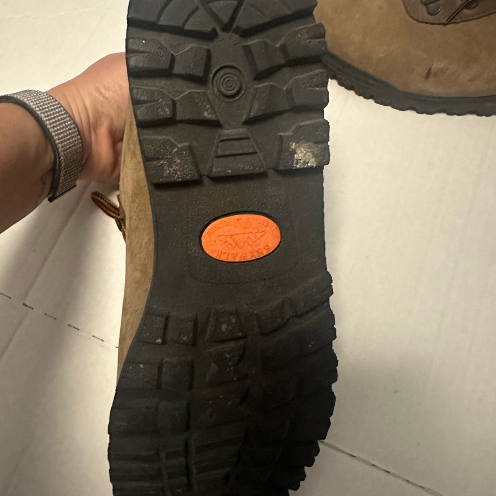 Vasque Sundowner GTX 7931 Hiking‎ Boots Men's 9.5 Brown Leather Gore‑Tex Vibram - Picture 7 of 10